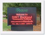 SUNY - Rockland Community College Red, 80 x 192 Matrix