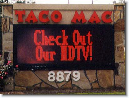 Taco Mac Red, 48x128 matrix